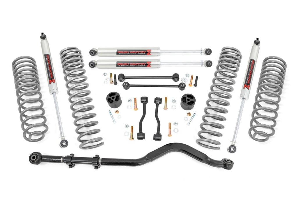 Rough Country 3.5 Inch Lift Kit Springs M1 Jeep Gladiator JT 4WD (2020-2023)