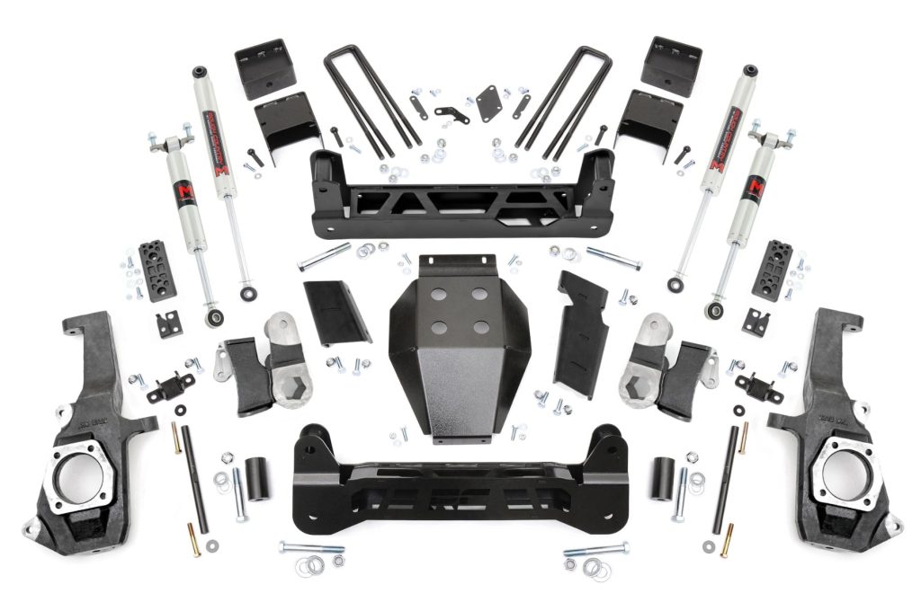 Rough Country 5 Inch Lift Kit NTD M1 Chevy/GMC 2500HD/3500HD (11-19)