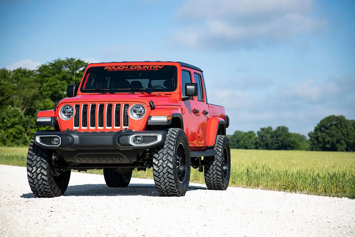 Rough Country 3.5 Inch Lift Kit Springs M1R Jeep Gladiator JT 4WD (2024-2026)