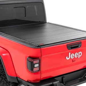 Rough Country Hard Roll Up Bed Cover 5β² Bed Jeep Gladiator JT 4WD (2020-2026)