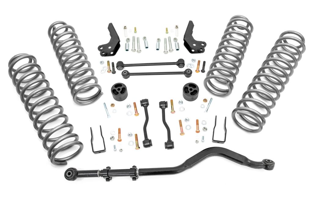 Rough Country 3.5 Inch Lift Kit No Shocks Jeep Gladiator JT Mojave 4WD (2020-2023)