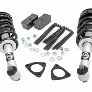 Rough Country 2.5 Inch Lift Kit Alu/Cast Steel N3 Strut Chevy/GMC 1500 (07-18)