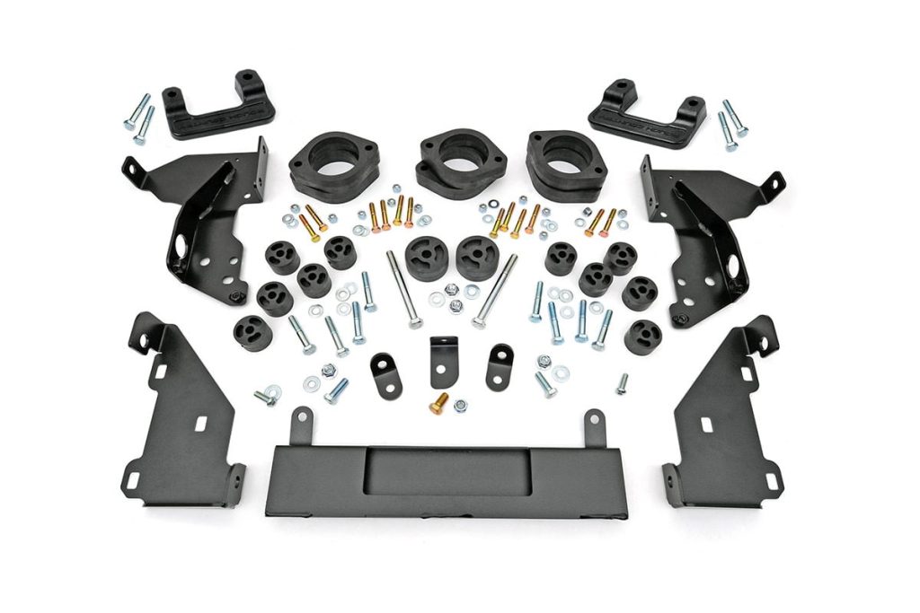 Rough Country 3.25 Inch Kit Combo Alum Chevy/GMC 1500 (14-15)