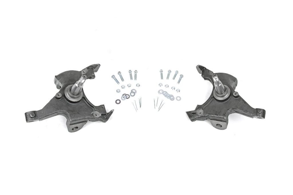 Rough Country 2 Inch Lowering Spindles Chevy C1500/K1500 Truck Extended Ca 2WD (88-99)