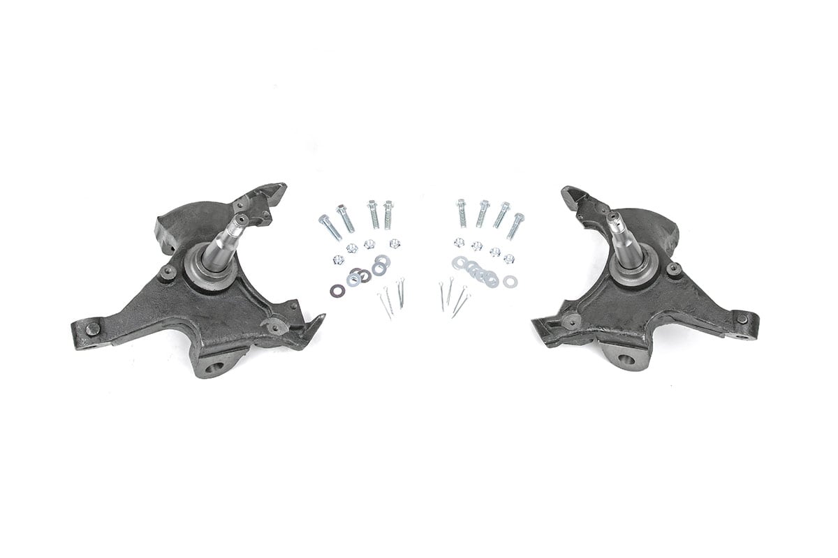 Rough Country 2 Inch Lowering Spindles Chevy C1500/K1500 Truck Extended Ca 2WD (88-99)