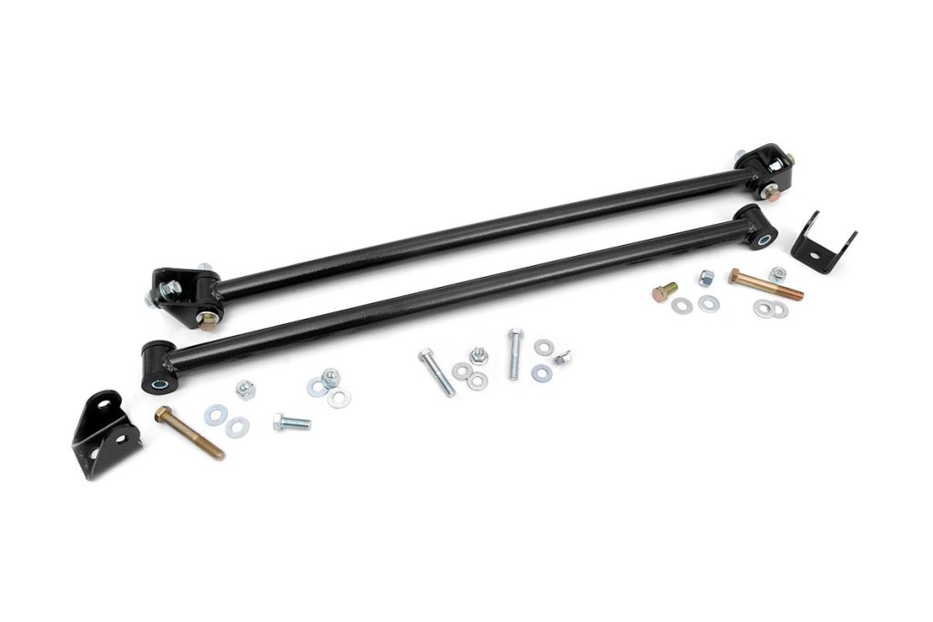 Rough Country Kicker Bar Kit 4-6 Inch Lift Chevy/GMC Sierra 1500/Silverado 1500/Tahoe/Yukon (99-06 & Classic)