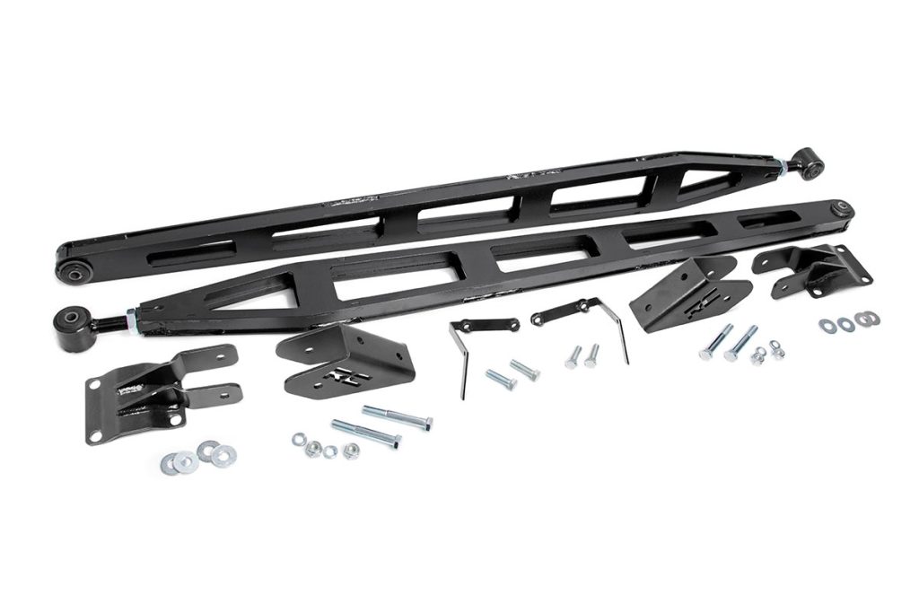 Rough Country Traction Bar Kit Chevy Silverado & GMC Sierra 2500HD/3500HD 4WD (2011-2019)