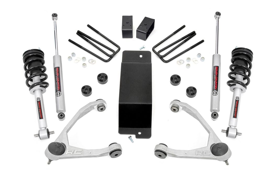 Rough Country 3.5 Inch Lift Kit UCA N3 Struts Chevy/GMC 1500 (07-13)
