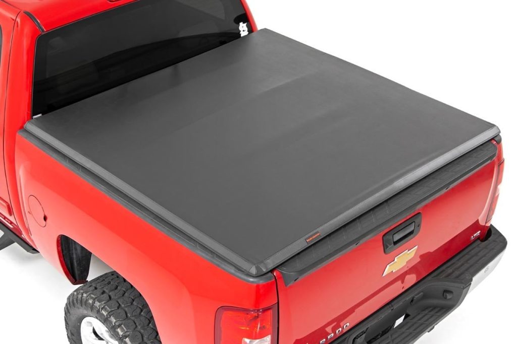 Rough Country Soft Tri-Fold Bed Cover 5’9″ Bed Chevy/GMC 1500 (07-13)