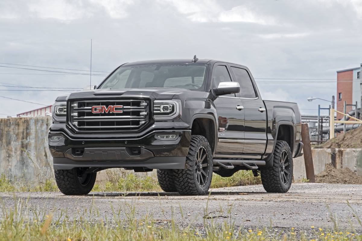 Rough Country 3.5 Inch Lift Kit Forged UCA Vertex/V2 Chevy/GMC 1500 (07-16)
