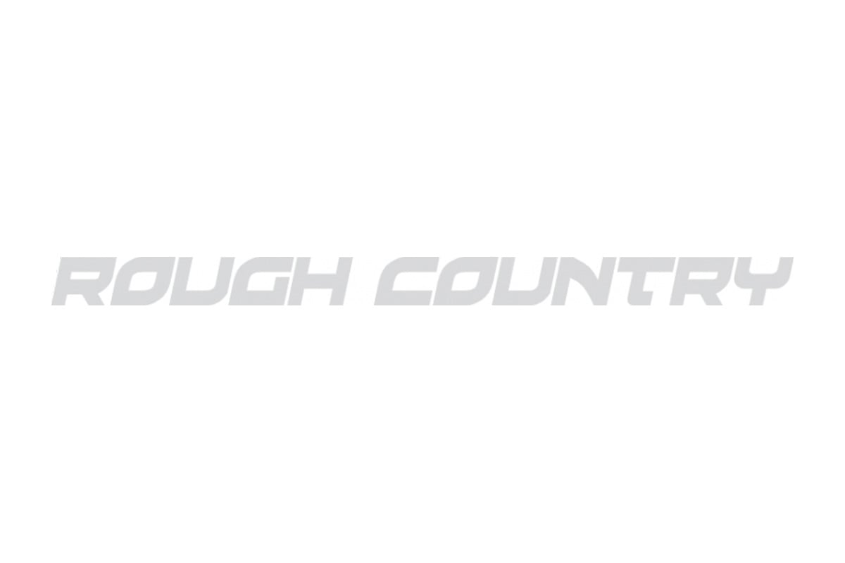 Rough Country Decal 1/2 Inch x 8 Inch Gray