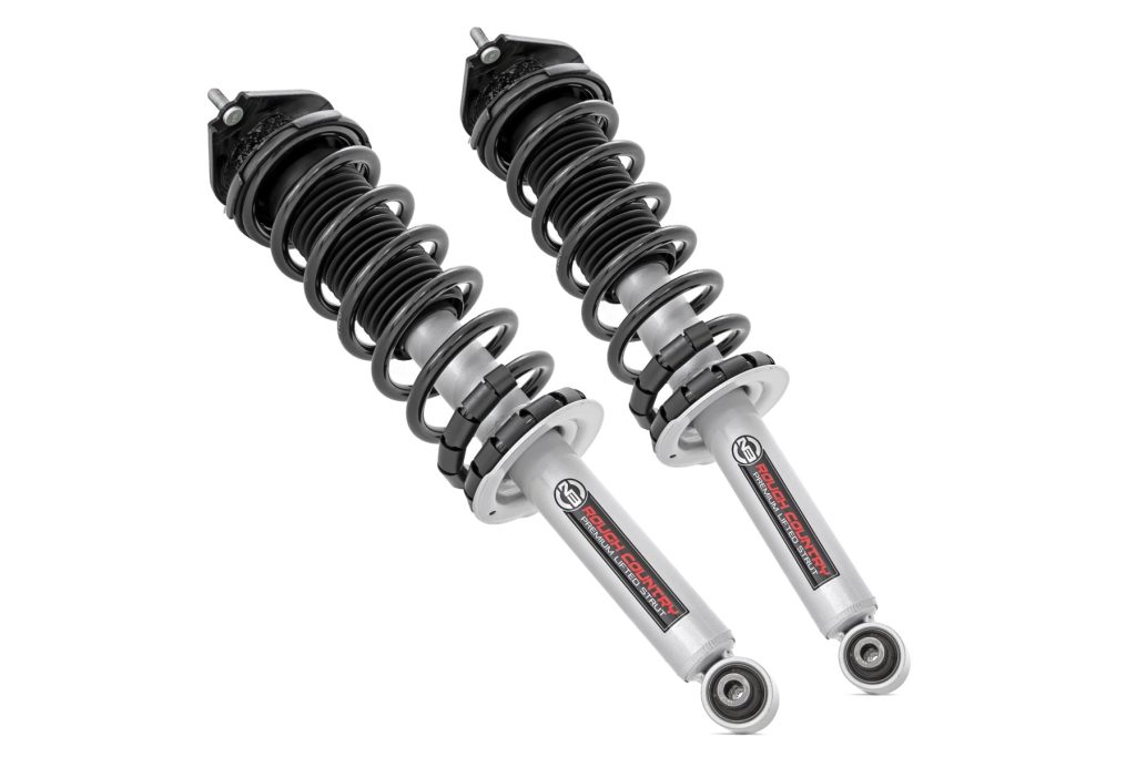Rough Country Loaded Strut Pair 2 Inch Lift Rear Subaru Forester 4WD (2014-2018)