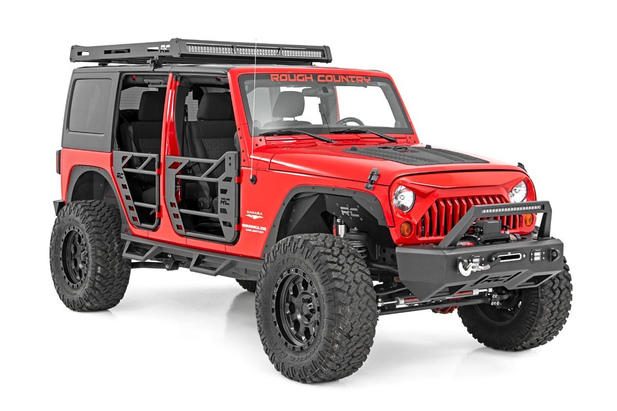 Rough Country Replacement Grille Angry Eyes Jeep Wrangler JK/Wrangler Unlimited (07-18)