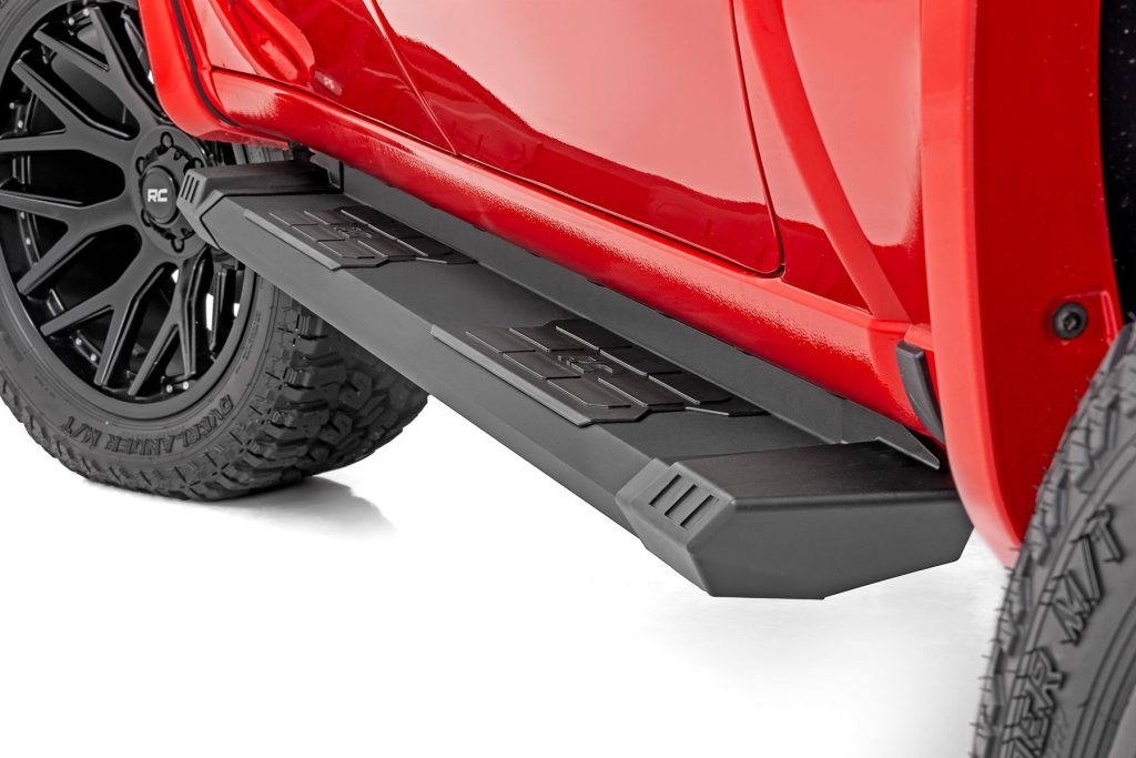 Rough Country HD2 Aluminum Running Boards Super Crew Cab Ford F-250/F-350 Super Duty (99-16)