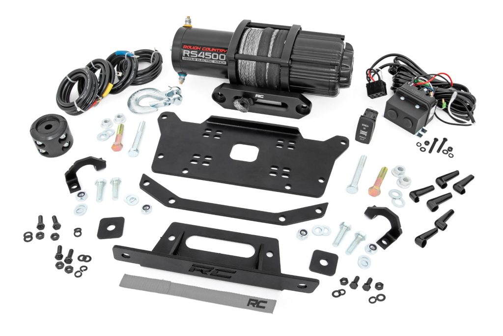 Rough Country Winch Mount RS4500S Honda Talon 1000