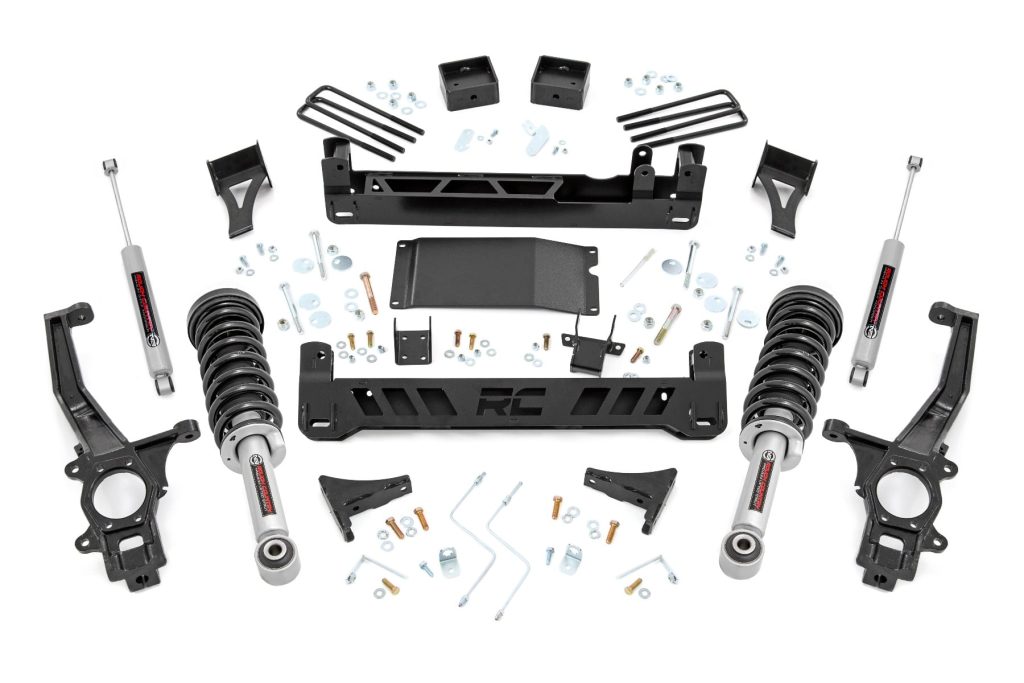 Rough Country 6 Inch Lift Kit N3 Struts Nissan Frontier 2WD/4WD (2005-2021)