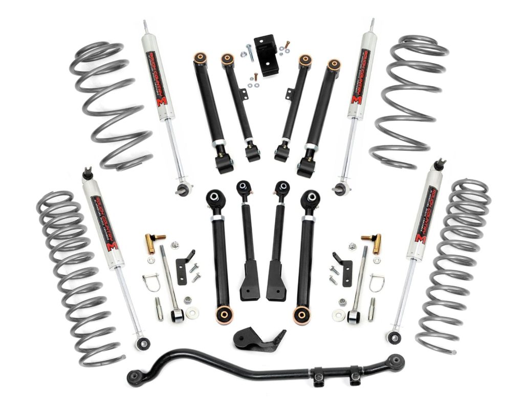 Rough Country 2.5 Inch Lift Kit X-Series M1 Jeep Wrangler TJ (97-06)/Wrangler Unlimited (04-06)