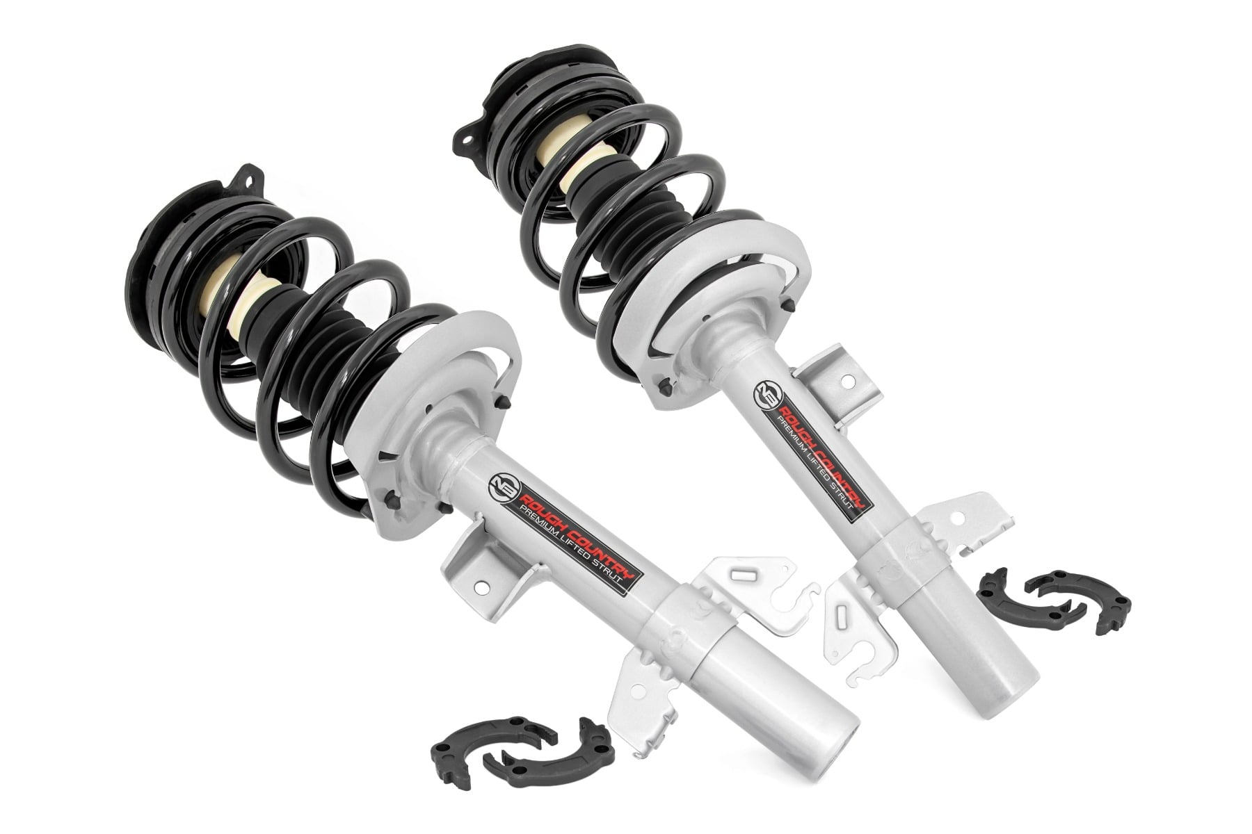 Rough Country Loaded Strut Pair 2 Inch Lift Jeep Cherokee KL 2WD/4WD (2014-2023)