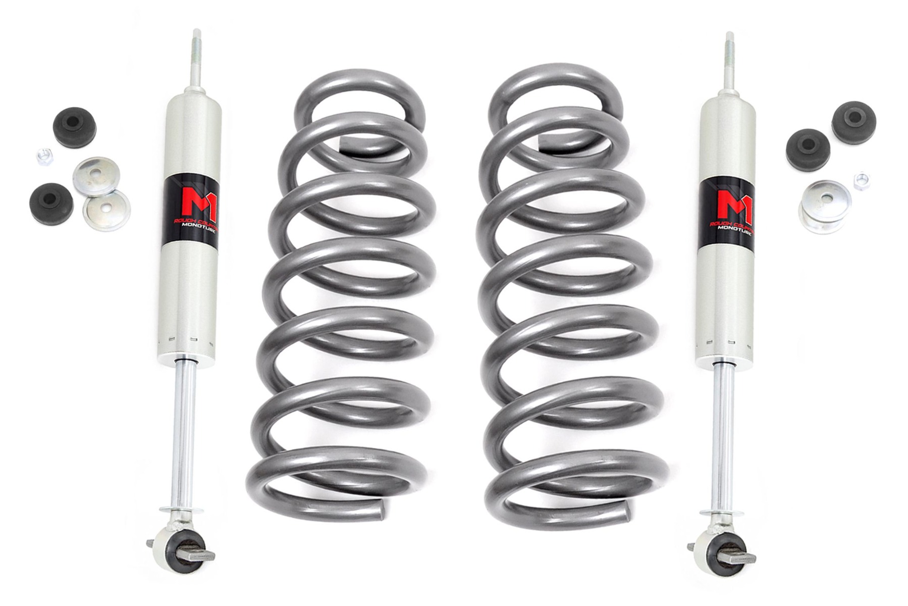 Rough Country 2 Inch Leveling Kit M1 Shocks Ram 1500 2WD (2009-2018 & Classic)