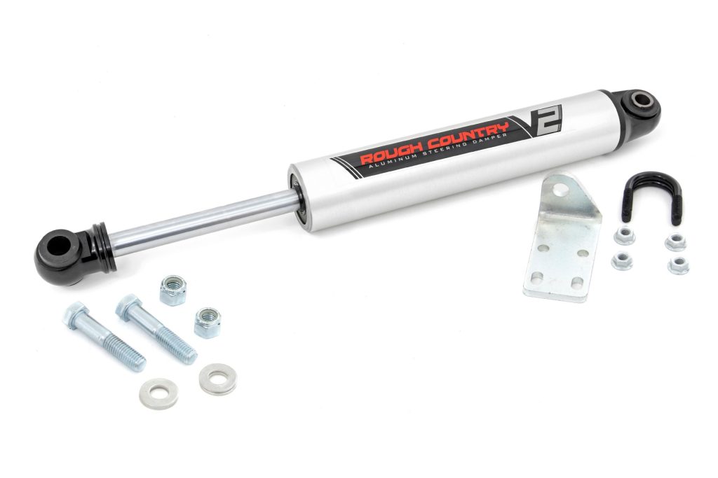 Rough Country V2 Steering Stabilizer 4-6 Inch Lift Chevy/GMC 1500 (99-06 & Classic)