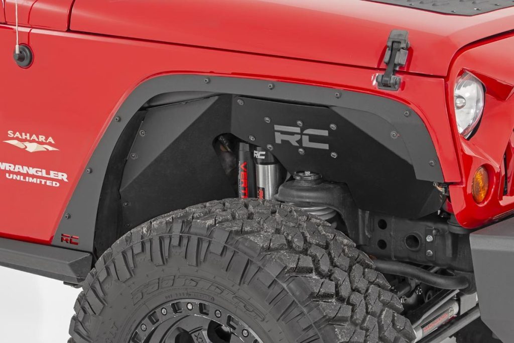 Rough Country Fender Delete Kit FR & RR Jeep Wrangler JK/Wrangler Unlimited (2007-2018)
