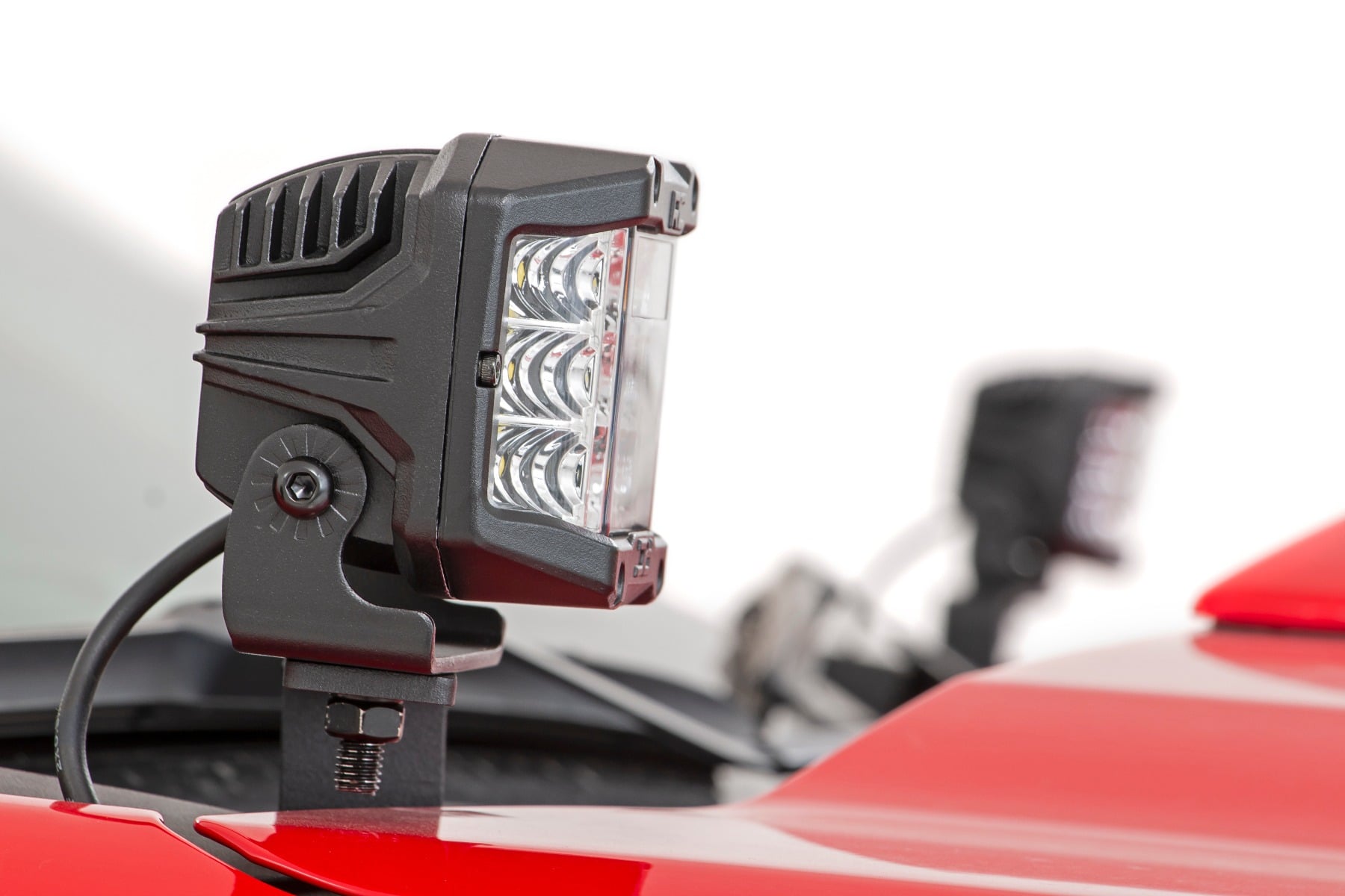 Rough Country LED Light Kit Ditch Mount 2β³ Spectrum Pair Spot Chevy Silverado 1500 (19-26)