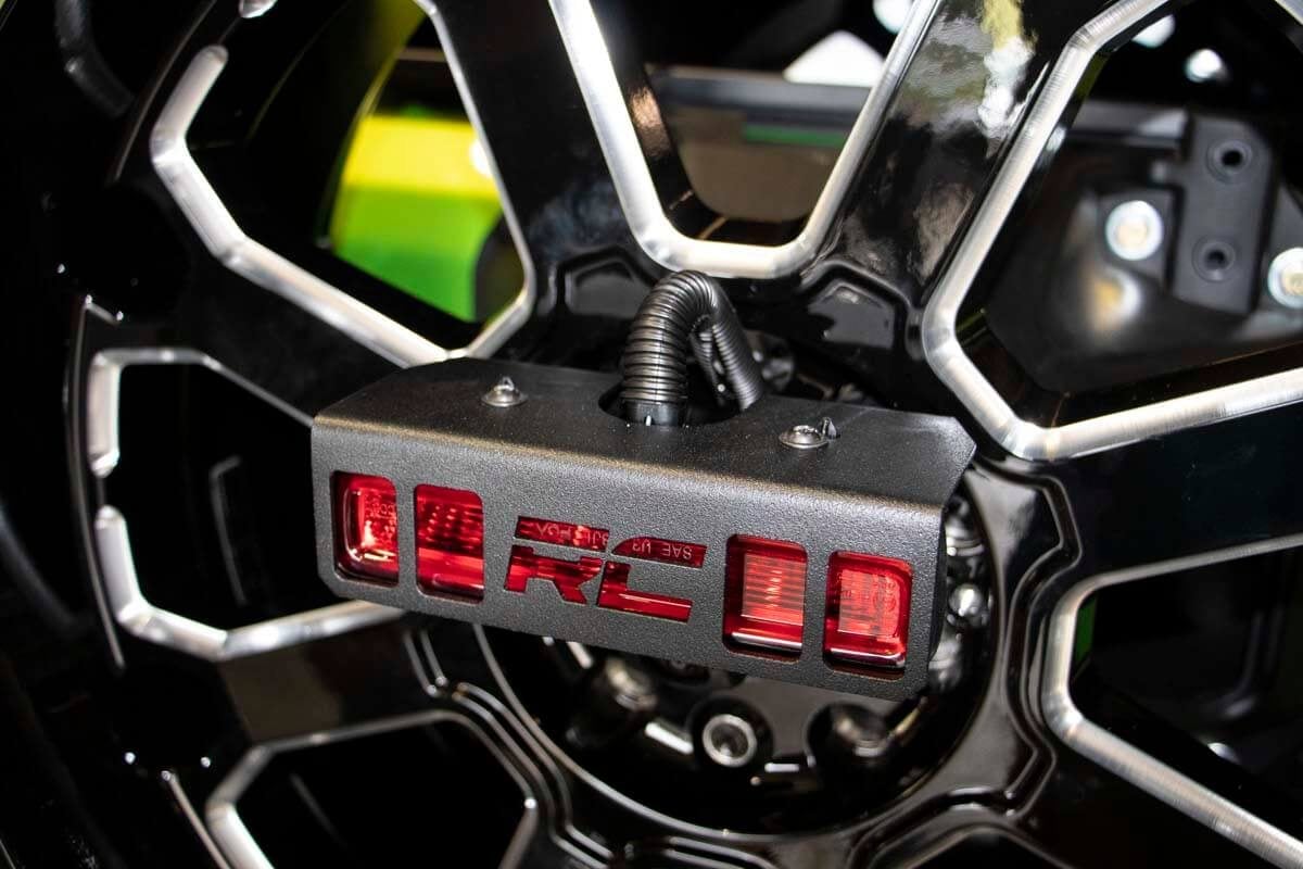 Rough Country 3rd Brake Light Relocation Bracket Jeep Wrangler JL (18-26)/Wrangler Unlimited (18-26)