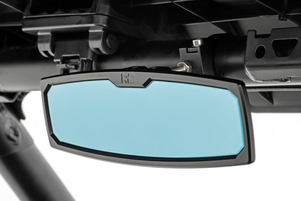 Rough Country UTV Aluminum Rear View Mirror Dome Light 12β³ 1.75-2β³ Mount