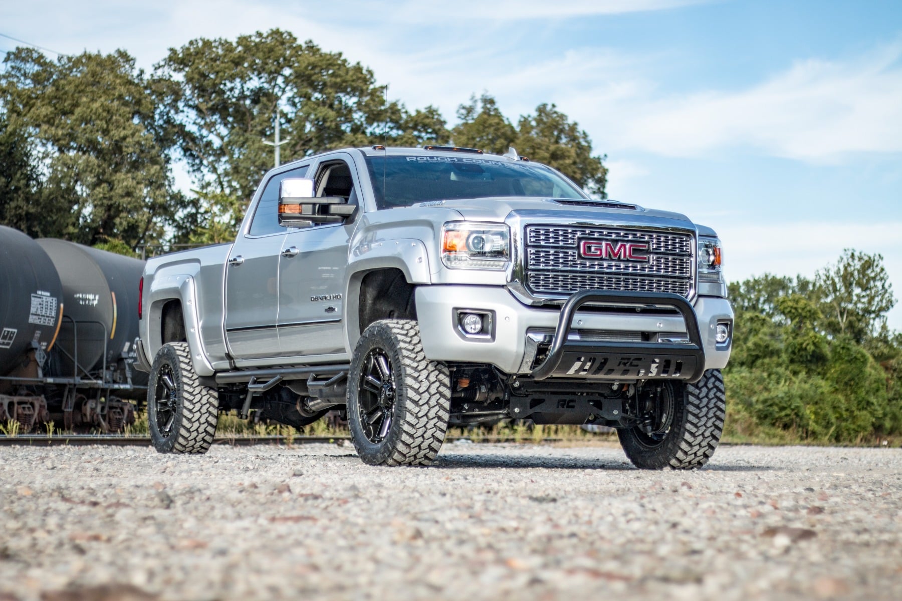 Rough Country 5 Inch Lift Kit Torsion Drop Chevy/GMC 2500HD/3500HD (11-19)