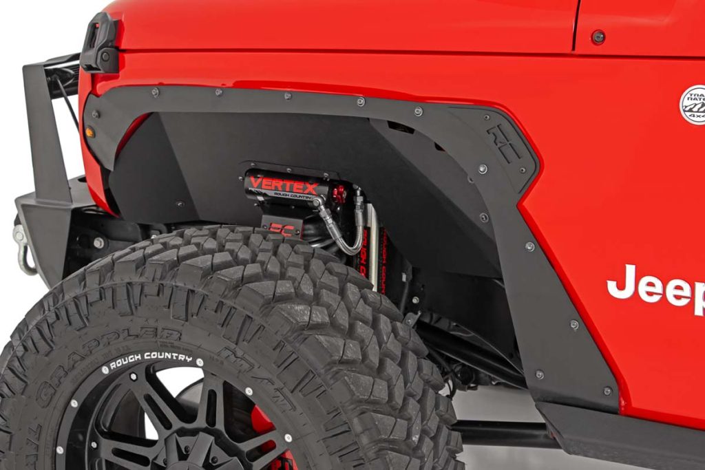 Rough Country Fender Delete Kit FR & RR Jeep Wrangler JL (18-26)/Wrangler Unlimited (18-26)