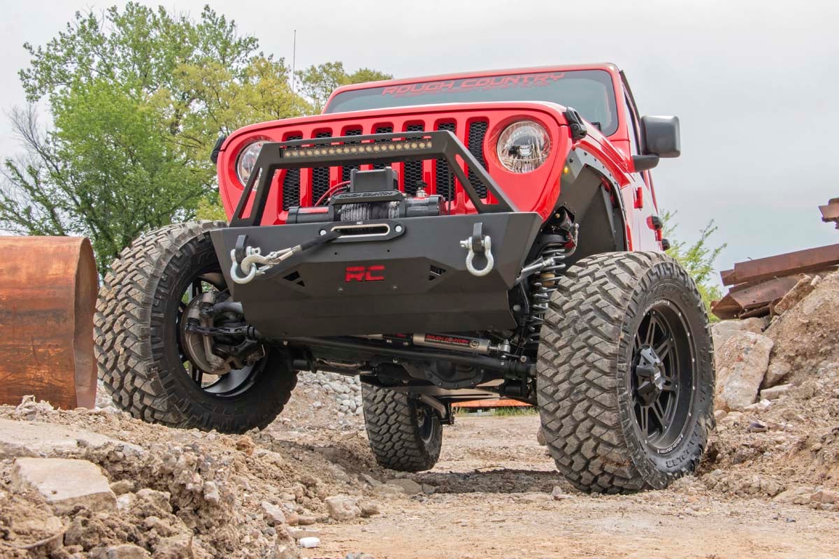 Rough Country 6 Inch Lift Kit Long Arm M1R Jeep Wrangler Unlimited 4WD (2018-2023)