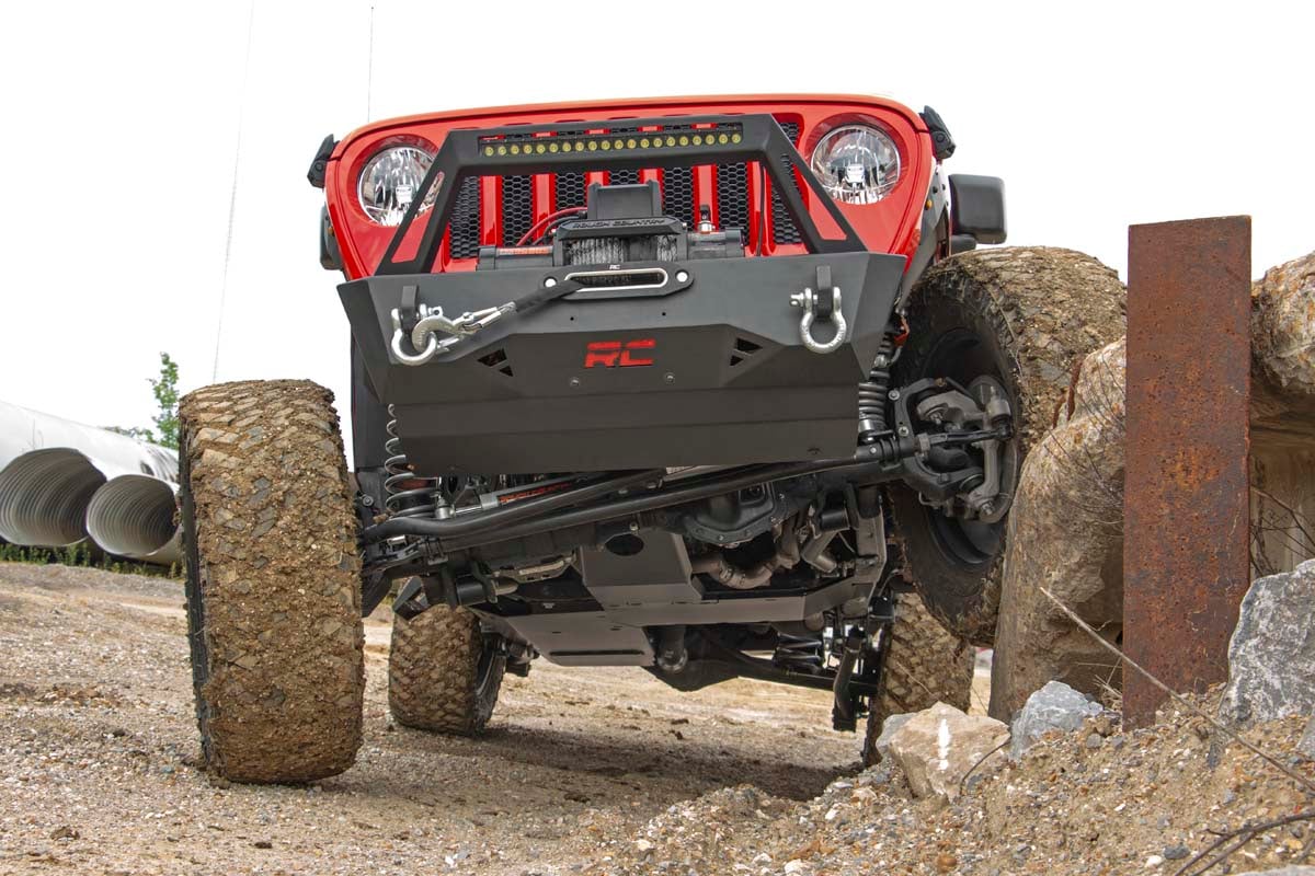 Rough Country 6 Inch Lift Kit Long Arm M1R Jeep Wrangler Unlimited 4WD (2018-2023)