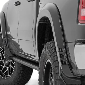 Rough Country SF1 Fender Flares DX8 Black Ram 1500 2WD/4WD (2019-2024)
