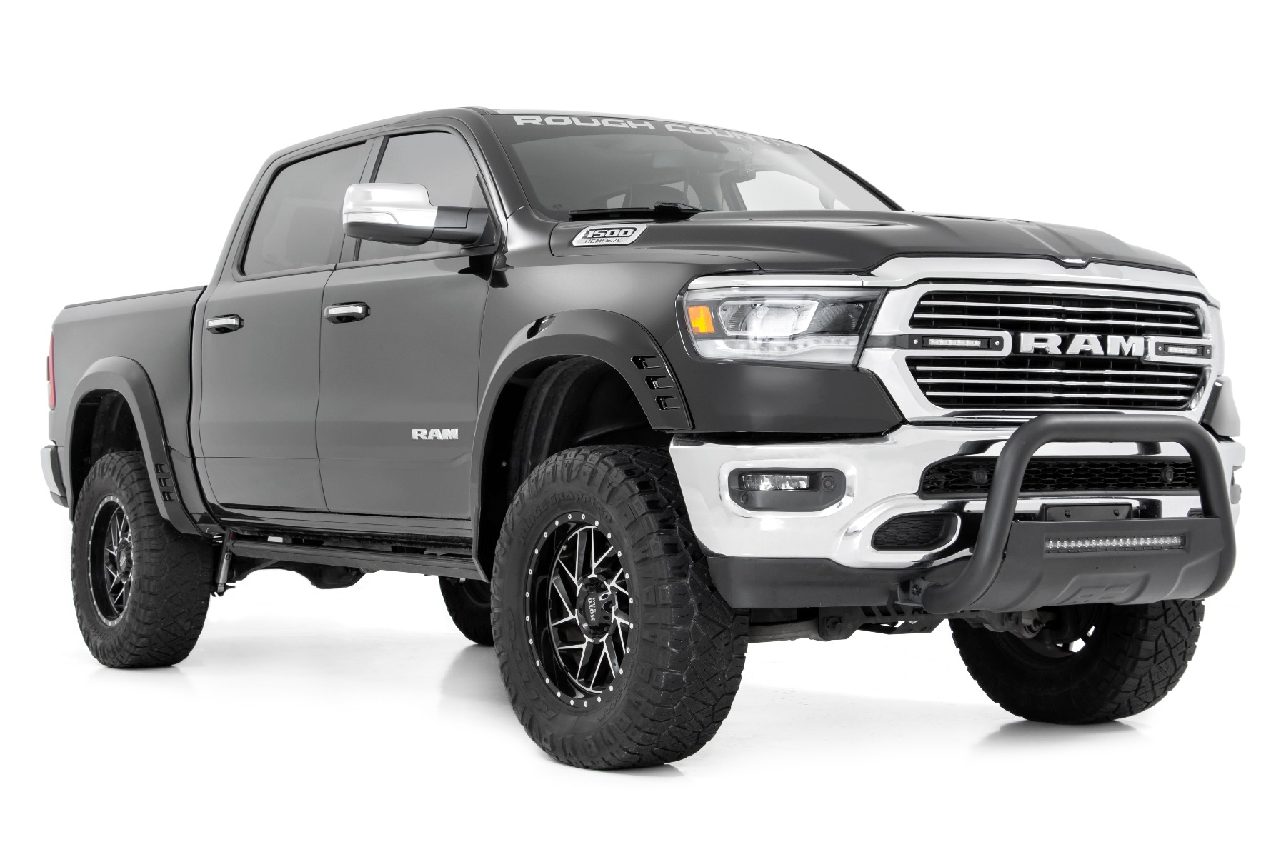 Rough Country SF1 Fender Flares PAR Maximum Steel Ram 1500 2WD/4WD (2019-2024)