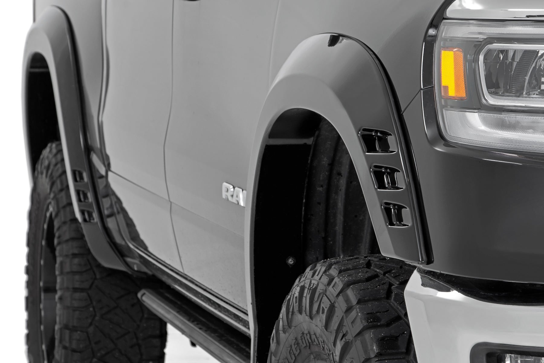 Rough Country SF1 Fender Flares PAR Maximum Steel Ram 1500 2WD/4WD (2019-2024)