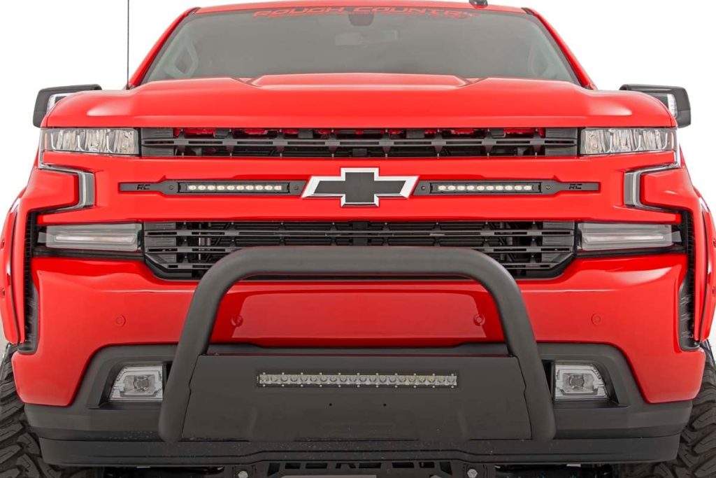 Rough Country 10 Inch Black Series LED Light Bar Slim Line Pair