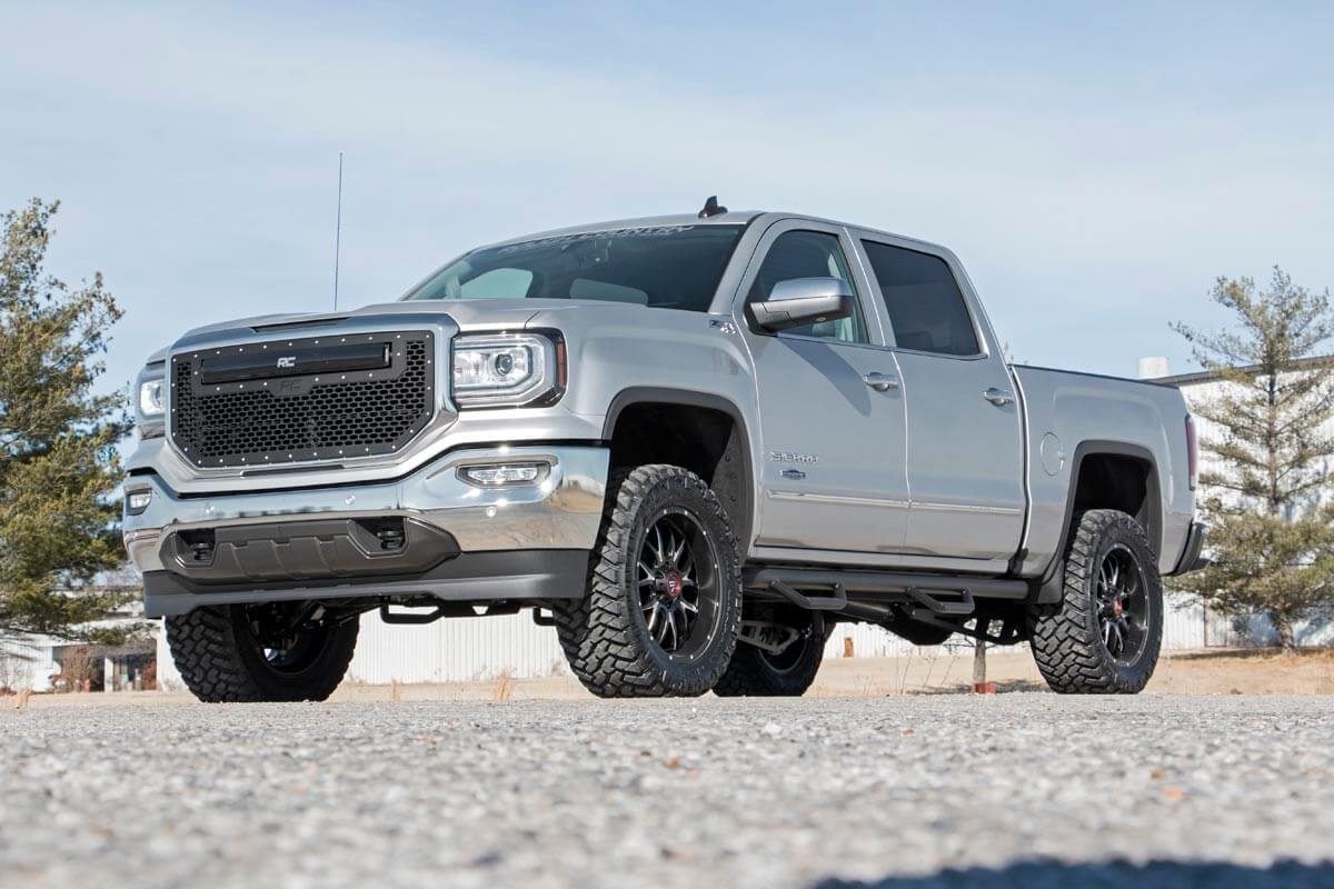 Rough Country 3.5 Inch Lift Kit Cast Steel LCA FR N3 Chevy/GMC 1500 (14-18 & Classic)