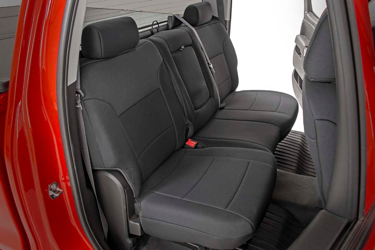 Rough Country Seat Covers FR 40/20/40 Chevy/GMC 1500 2WD/4WD (14-18 & Classic)