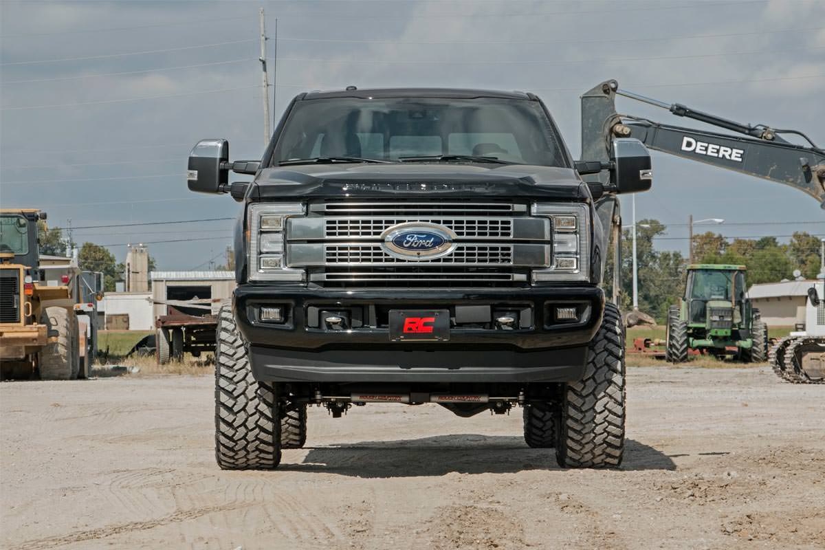 Rough Country 6 Inch Lift Kit No OVLDS C/O Vertex Ford F-250/F-350 Super Duty (17-22)