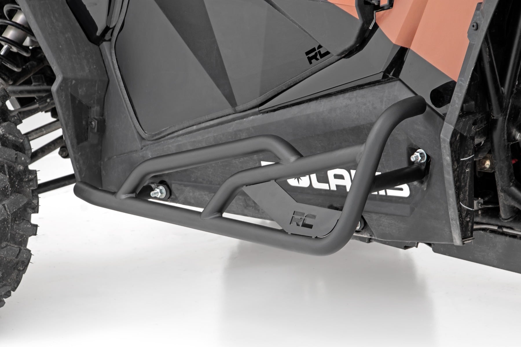 Rough Country Rock Slider Kit 2 Seater Polaris RZR XP 1000