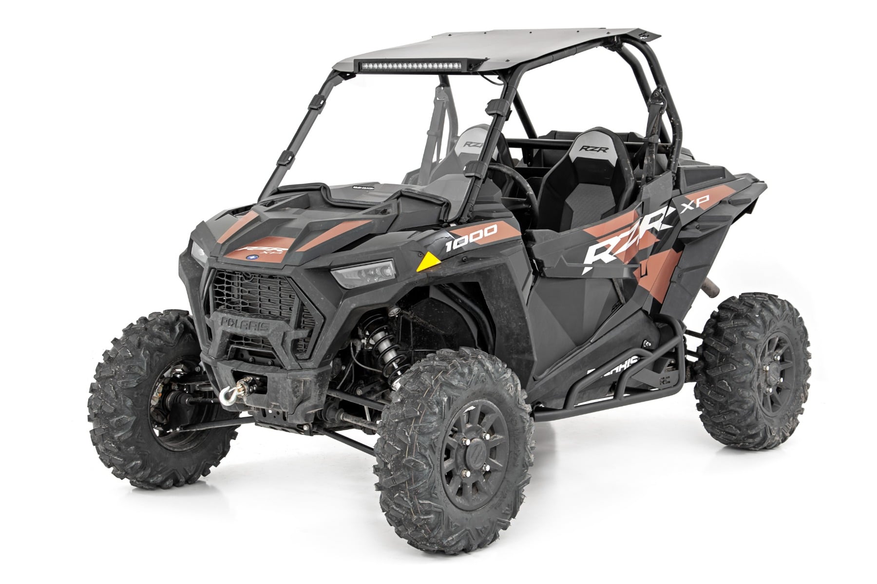 Rough Country Rock Slider Kit 2 Seater Polaris RZR XP 1000