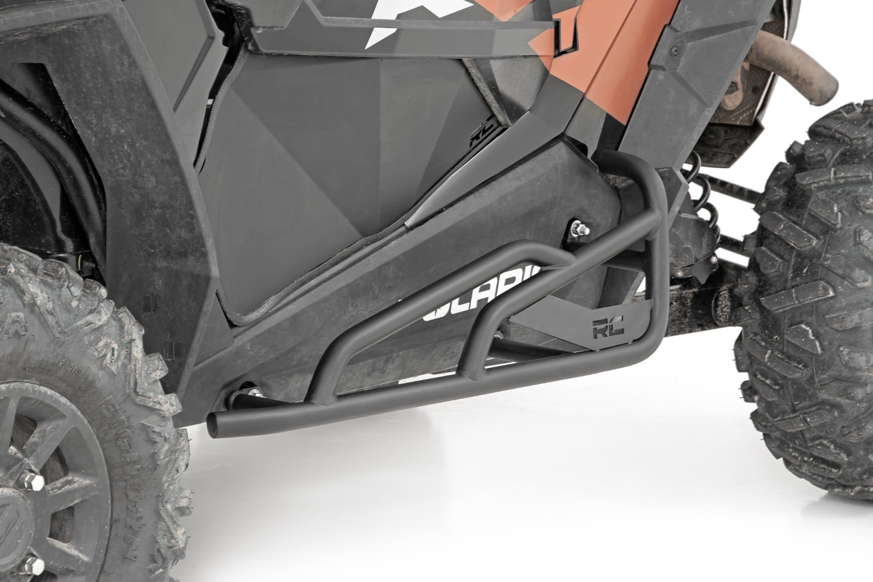 Rough Country Rock Slider Kit 2 Seater Polaris RZR XP 1000