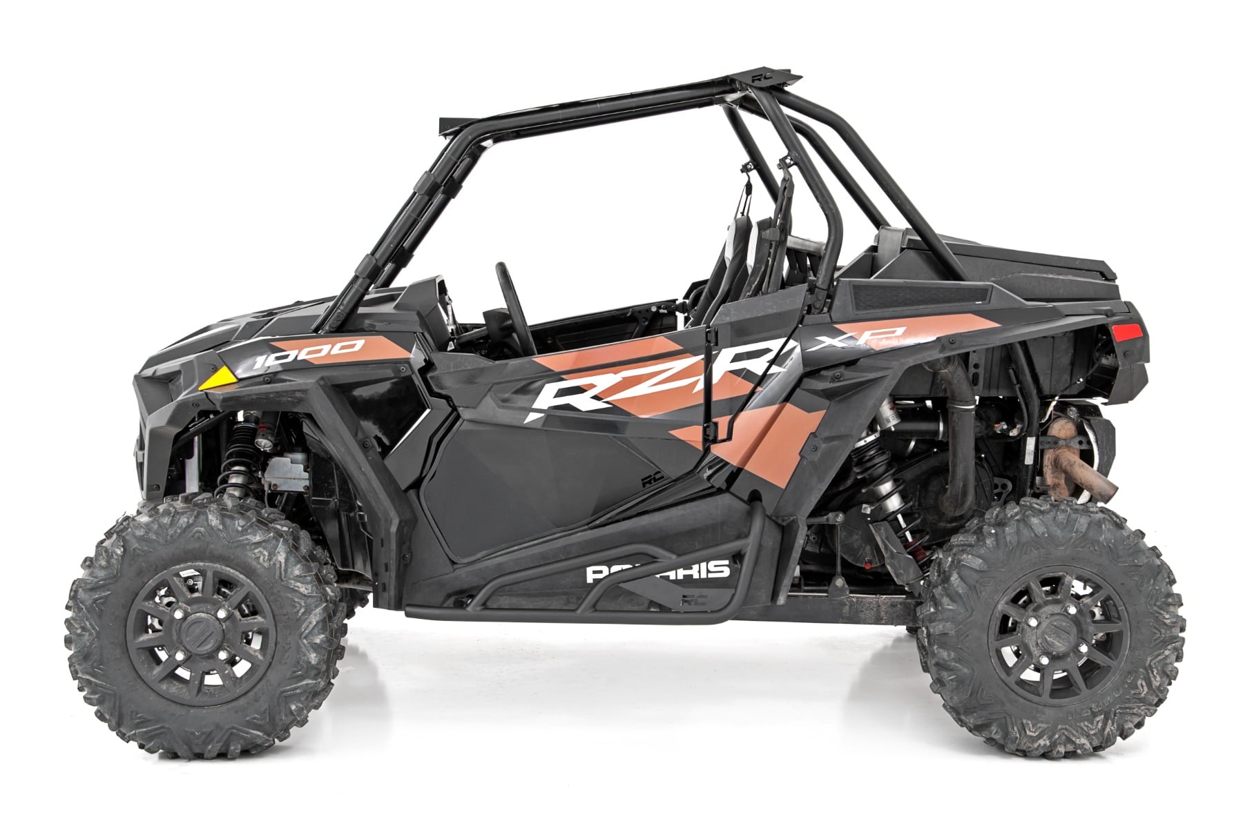 Rough Country Rock Slider Kit 2 Seater Polaris RZR XP 1000