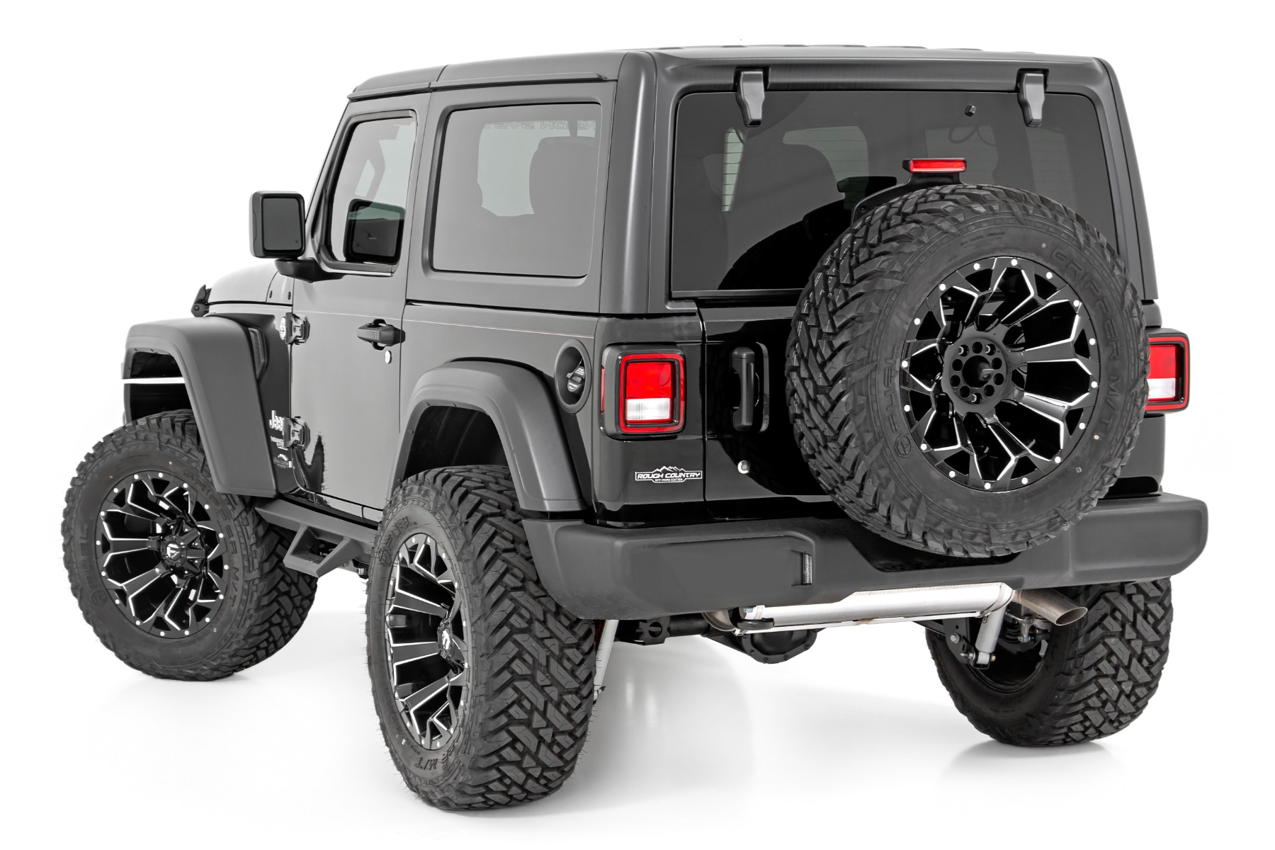 Rough Country 2.5 Inch Lift Kit Coils M1 Jeep Wrangler JL 4WD (2024-2026)