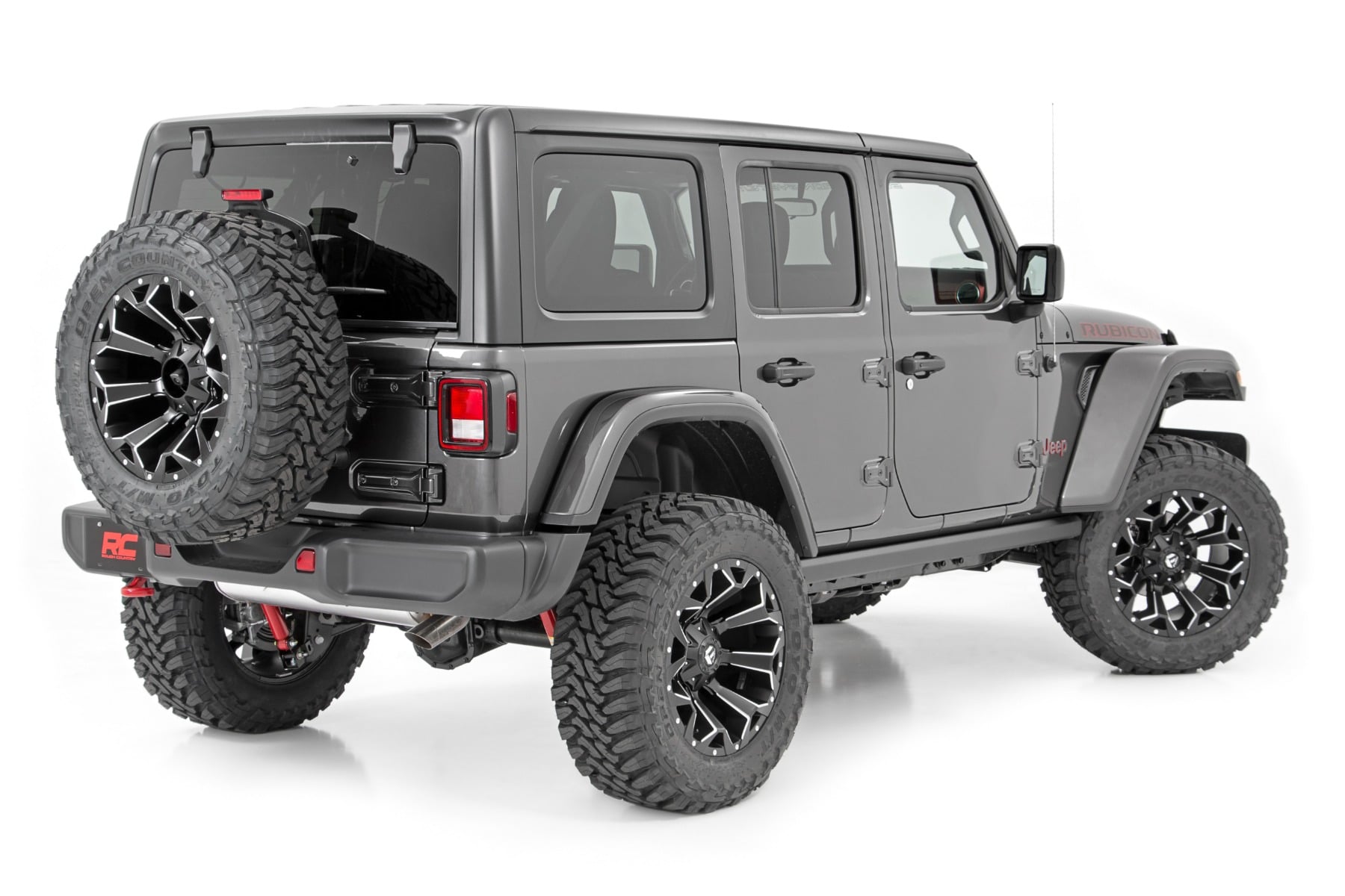 Rough Country 2.5 Inch Lift Kit Coils M1R Jeep Wrangler Unlimited 4WD (2024-2026)