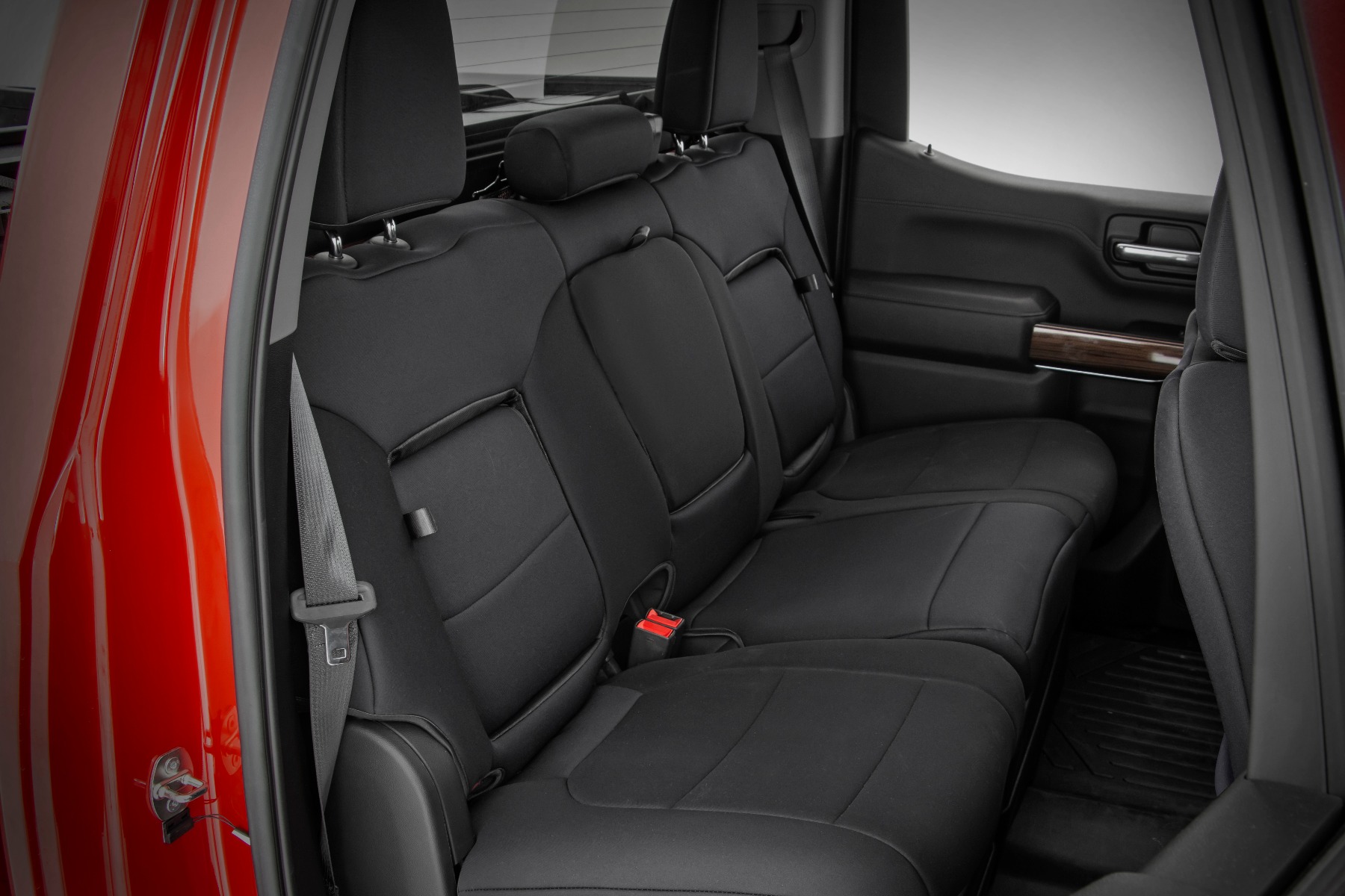 Rough Country Seat Covers FR 40/20/40 RR 60/40 Chevy/GMC Sierra 1500 (19-26)/Silverado 1500 (19-26)