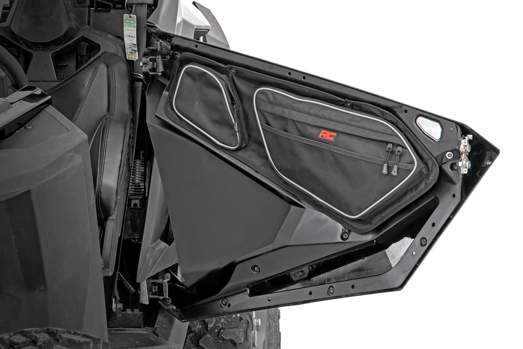 Rough Country Storage Bags Front Door Polaris RZR Pro R