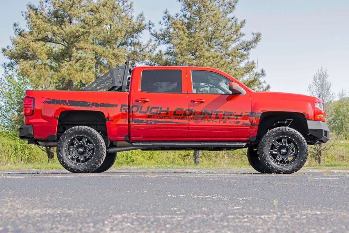 Rough Country Rear Bumper LED Chevy Silverado & GMC Sierra 1500 2WD/4WD (2007-2018 & Classic)