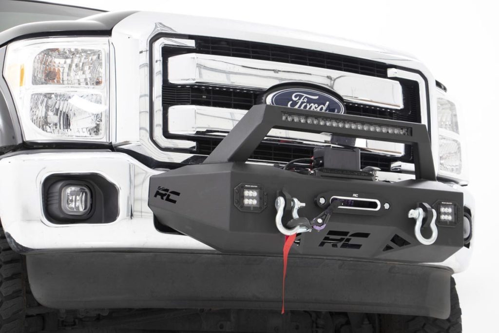 Rough Country EXO Winch Mount Kit Ford F-250/F-350 Super Duty 2WD/4WD (2011-2016)