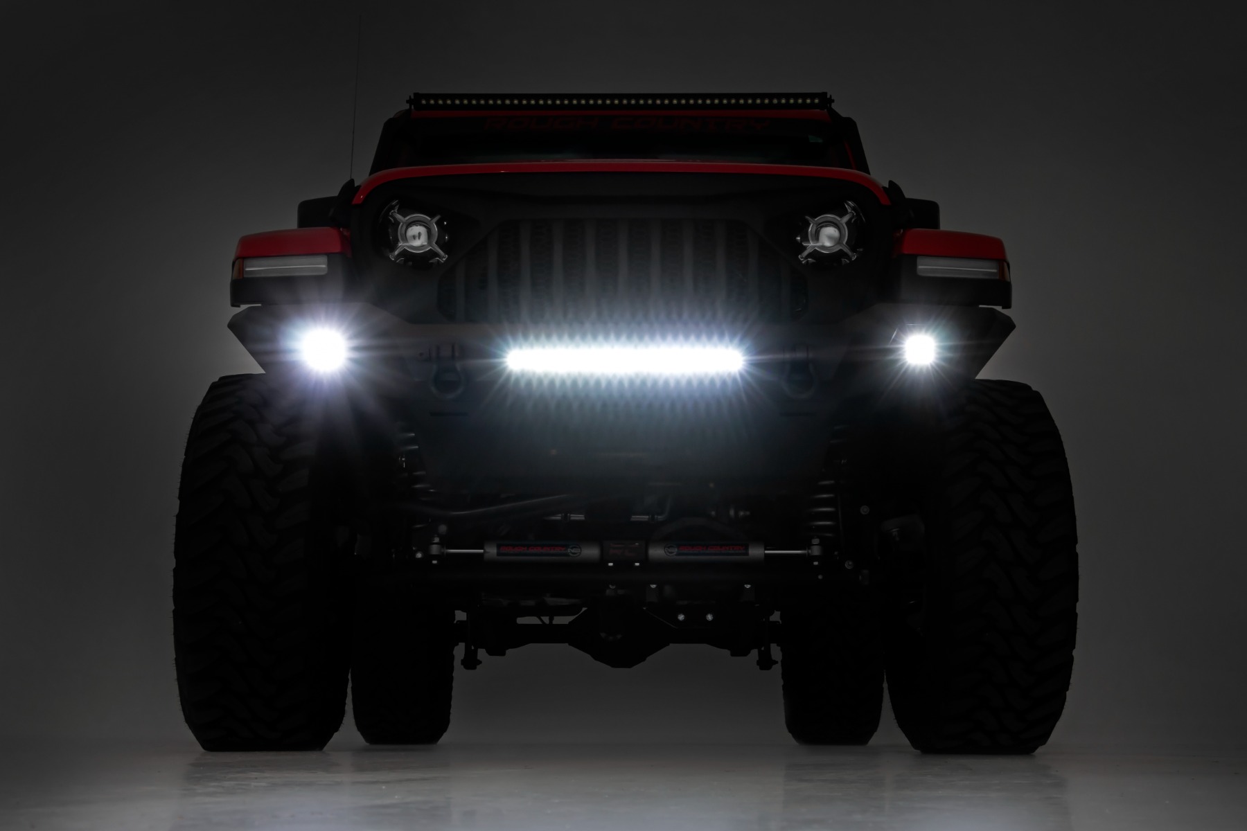 Rough Country Front Bumper Skid Plate Jeep Gladiator JT/Wrangler JK & JL/Wrangler Unlimited 4WD